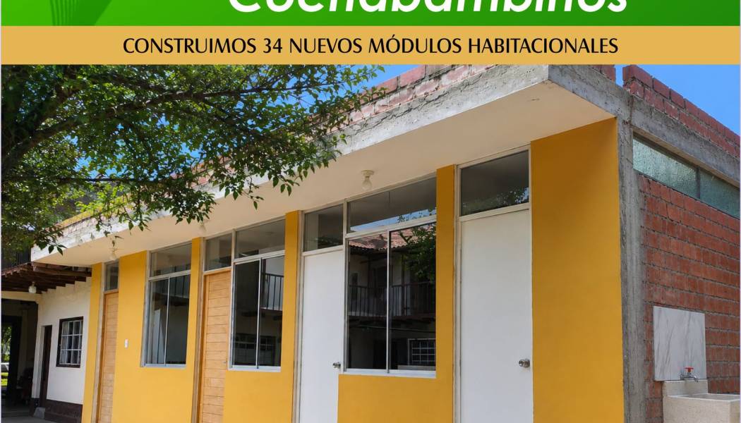 Familias de Cochabamba mejoran su calidad de vida con viviendas de Techo Propio